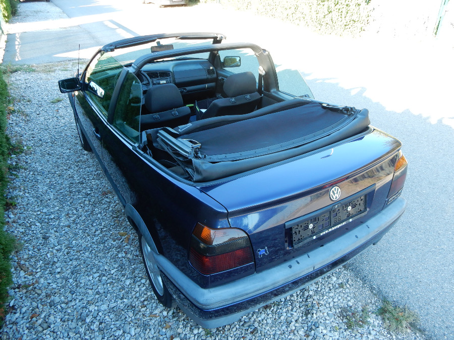 VW Golf 3 Cabrio in rostfreiem Zustand sucht neuen Besitzer Baujahr BJ 07/1987