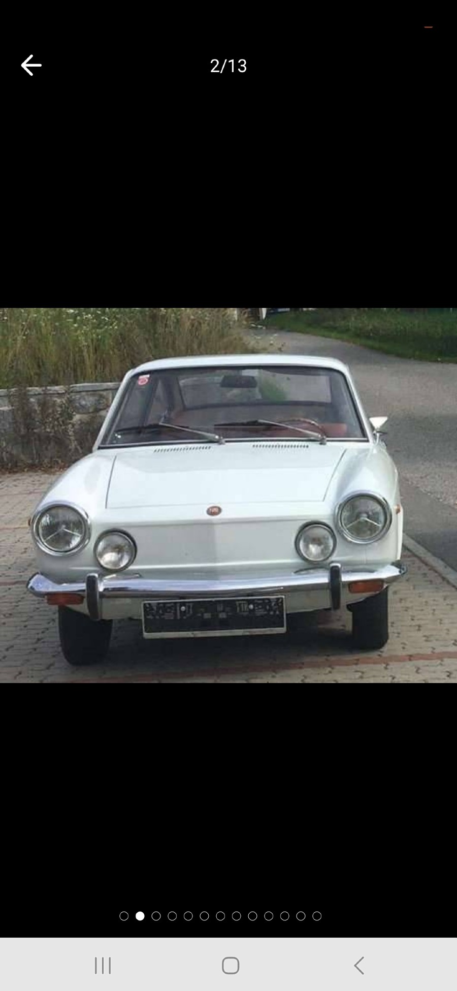 Fiat 850 guter Zustand mit niedrigem Kilometerstand Baujahr BJ 04/1969