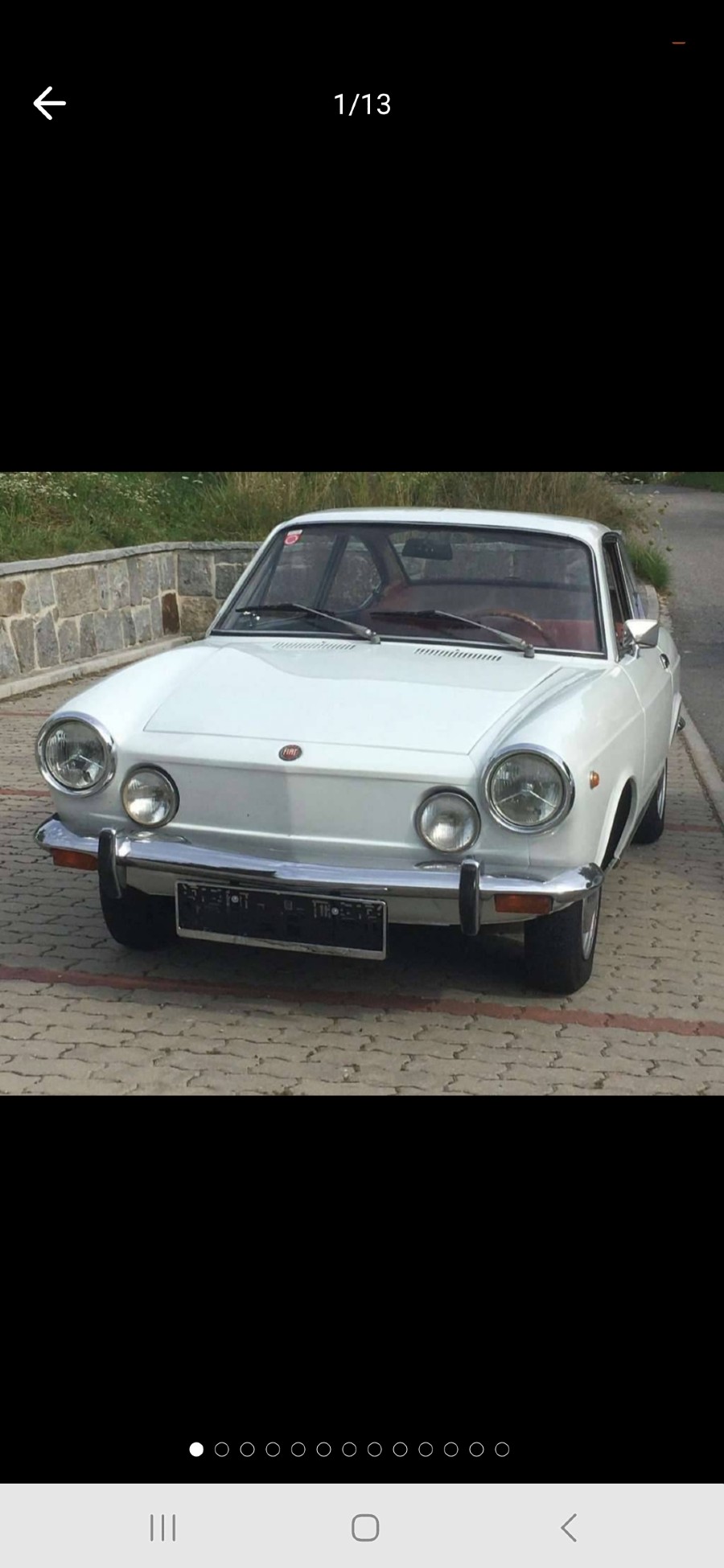 Fiat 850 guter Zustand mit niedrigem Kilometerstand Baujahr BJ 04/1969