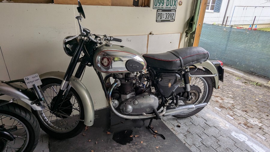 Klassiker BSA A 10 in gutem Zustand wenig gelaufen Baujahr BJ 05/1958