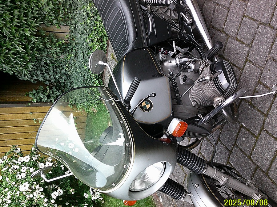 BMW R 90 S in gutem Zustand steht zum Verkauf Baujahr BJ 03/1974