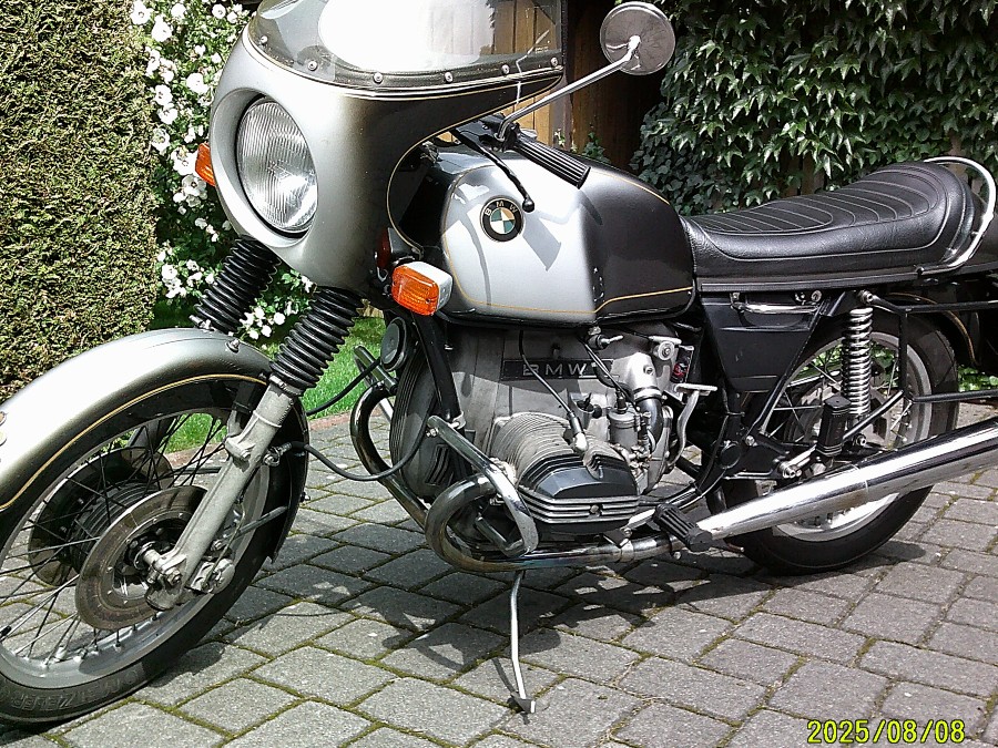 BMW R 90 S in gutem Zustand steht zum Verkauf Baujahr BJ 03/1974