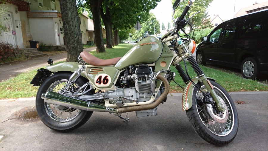 Moto Guzzi Nevada 750 Baujahr BJ 05/2002
