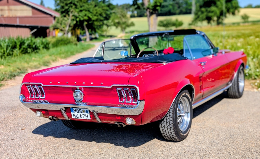 Ford Mustang GT Cabriolet 2-Türig Baujahr BJ 07/1967