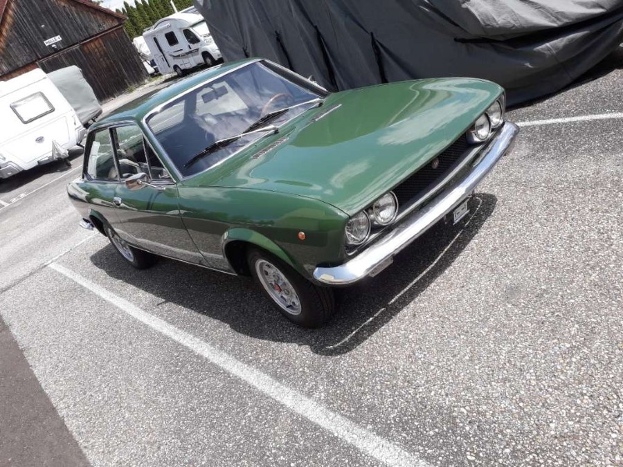 Fiat 124 Sport Coupé gut erhalten mit niedrigem Kilometerstand Baujahr BJ 07/1972