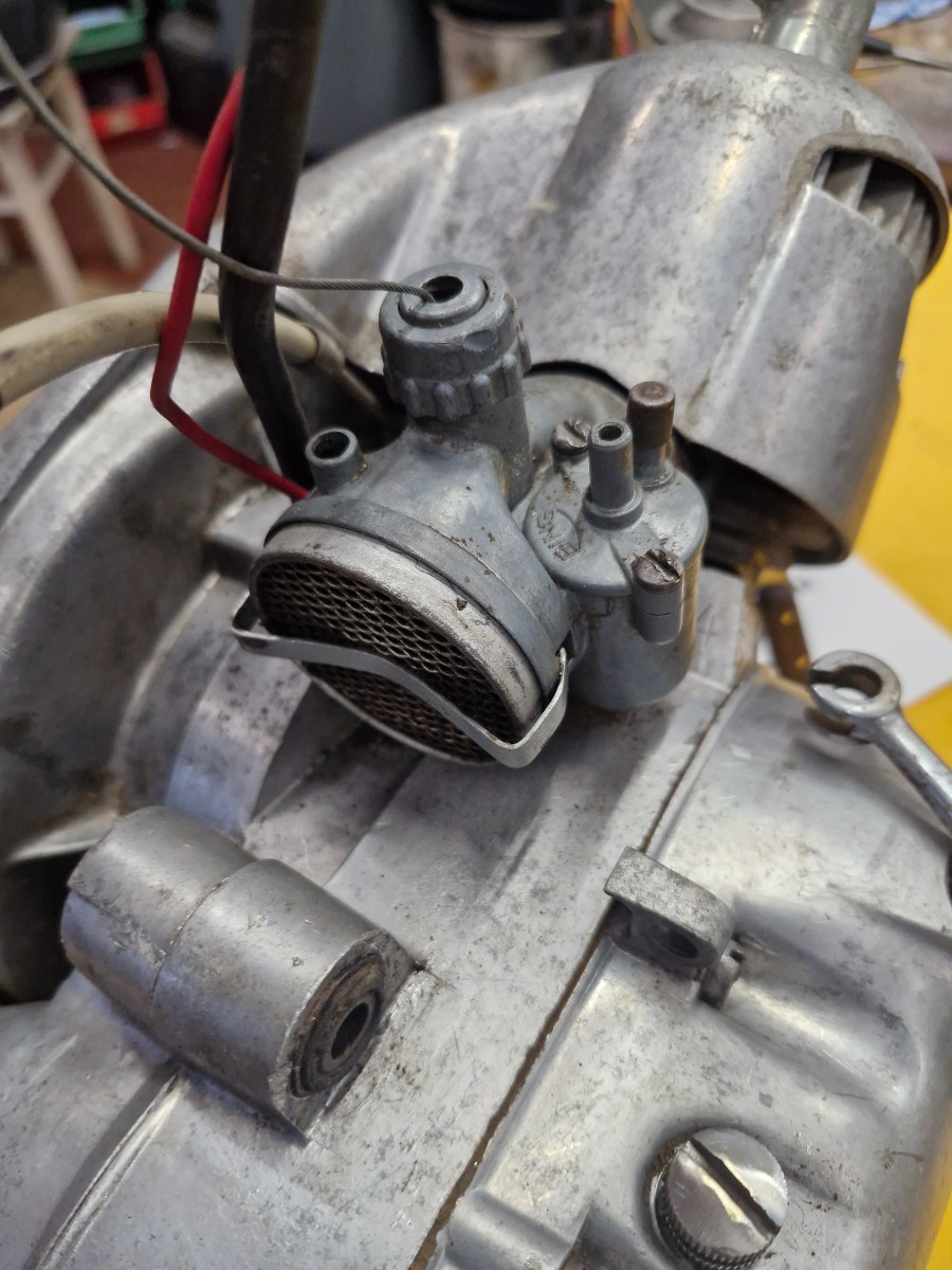 Puch MV 50 Motor in rostfreiem Zustand mit niedriger Laufleistung Baujahr BJ 06/1955