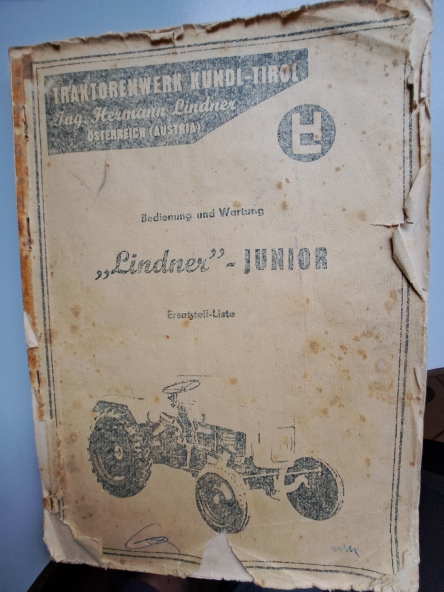 Lindner HRL9 in gebrauchtem Zustand Baujahr BJ 01/1960
