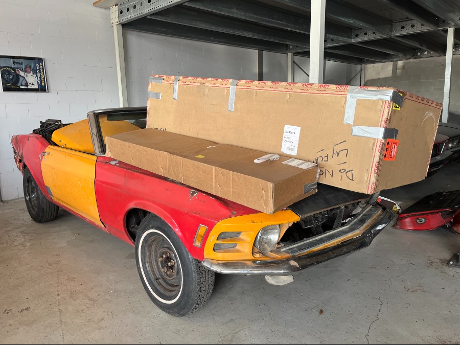 Zu restaurieren: Ford Mustang V8 cabrio Baujahr BJ 01/1970