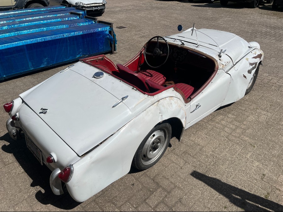 Triumph TR3B als Restaurationsfahrzeug zu verkaufen Baujahr BJ 01/1962