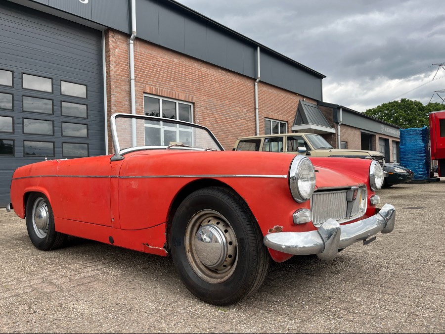 MG Midget Mk1 mit Mängeln Baujahr BJ 01/1962