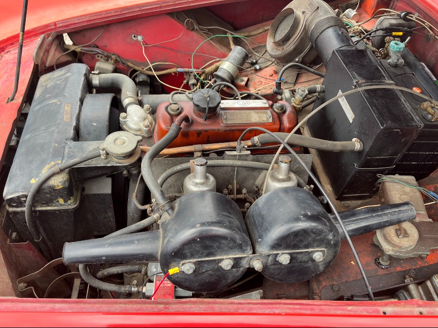 MG Midget Mk1 mit Mängeln Baujahr BJ 01/1962