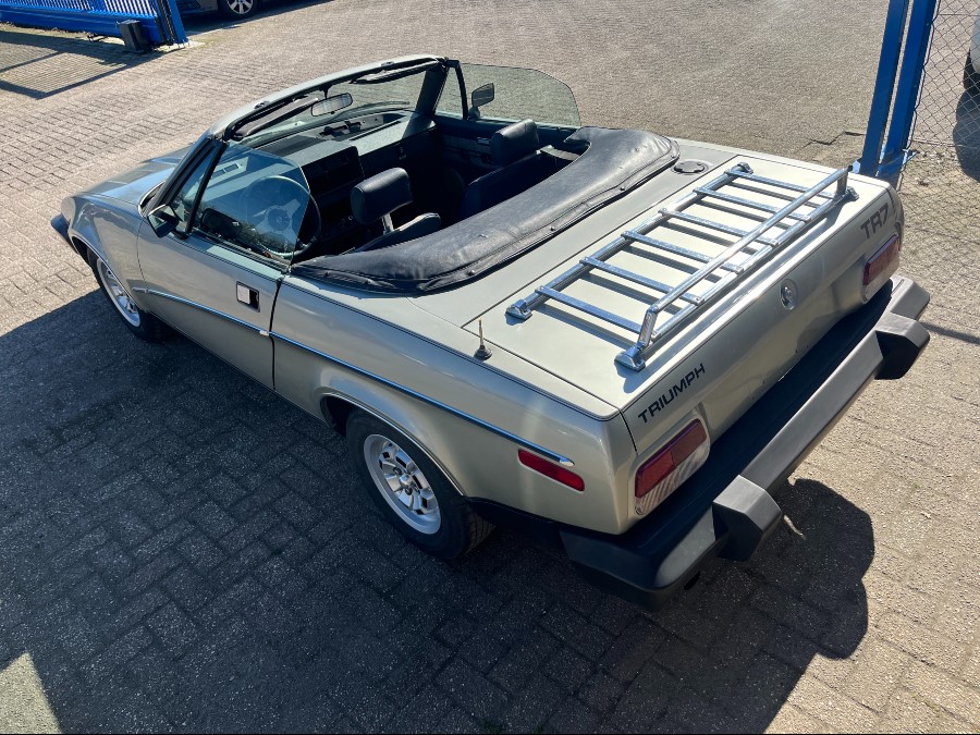 1980er Triumph TR7 cabrio in gebrauchtem Zustand Baujahr BJ 01/1980