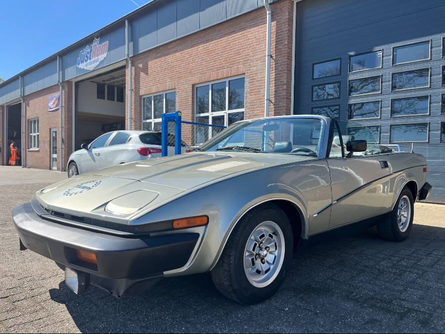 1980er Triumph TR7 cabrio in gebrauchtem Zustand Baujahr BJ 01/1980