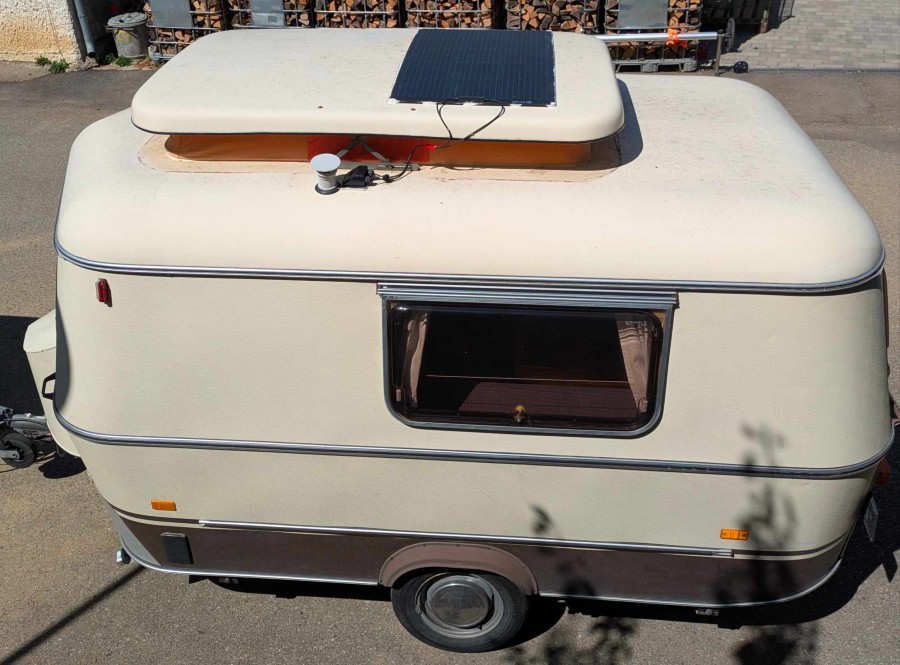 Hymer Eriba Pan Familia Touring Wohnwagen in rostfreiem Zustand Baujahr BJ 07/1985