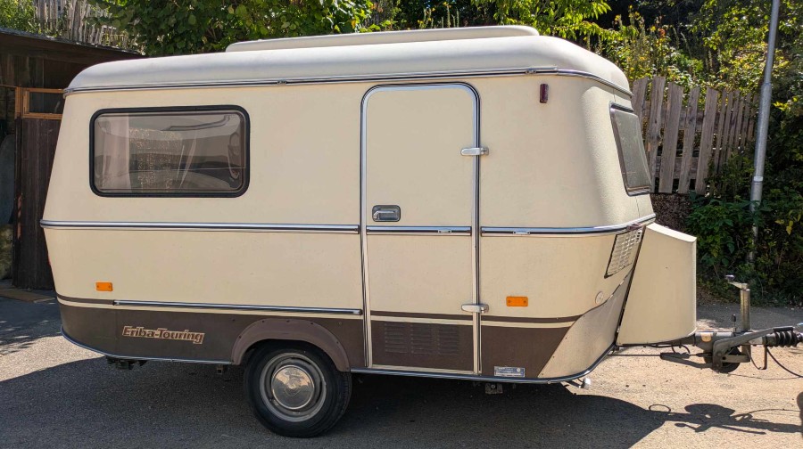 Hymer Eriba Pan Familia Touring Wohnwagen in rostfreiem Zustand Baujahr BJ 07/1985