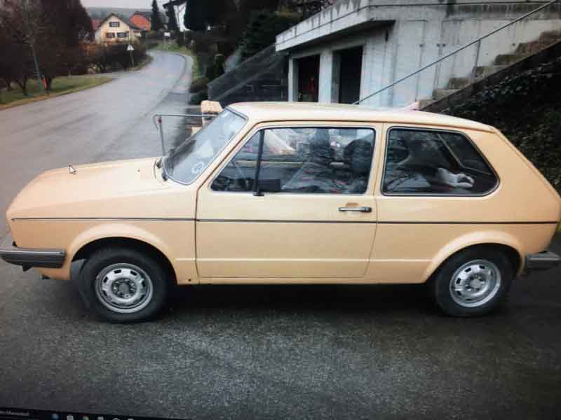 VW Golf I Baujahr BJ -