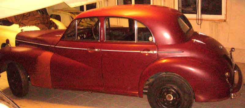 Morris Six 1950 weinrot Baujahr BJ -