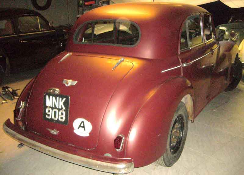 Morris Six 1950 weinrot Baujahr BJ -