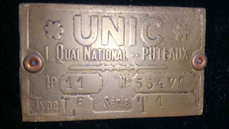 Unic L6 T1 Baujahr BJ -