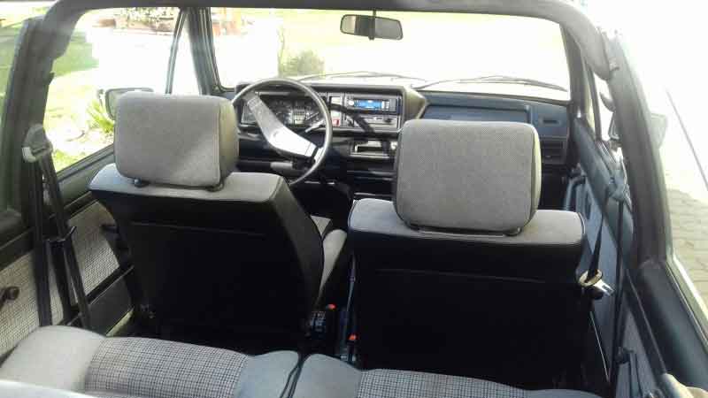 Golf Rabbit Cabrio 155 Baujahr BJ -