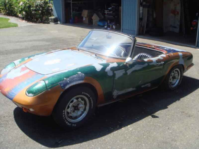 Lotus ELAN - Restaurierungsprojekt Baujahr BJ -
