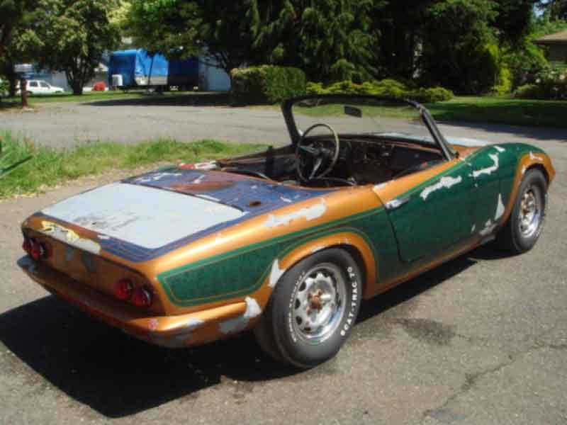 Lotus ELAN - Restaurierungsprojekt Baujahr BJ -