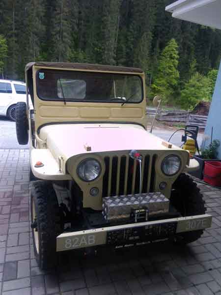 Willys CJ 3 A Baujahr BJ -