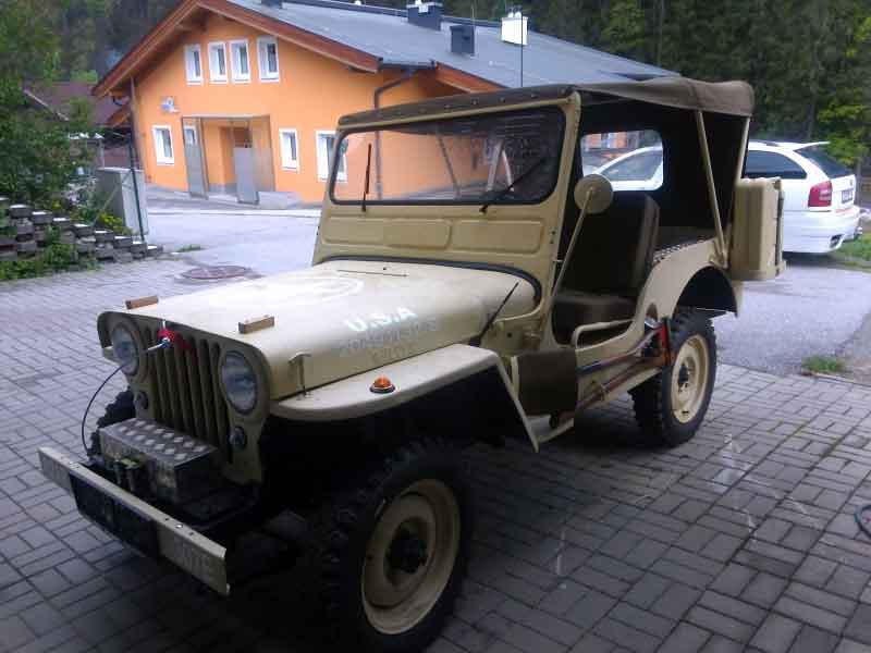 Willys CJ 3 A Baujahr BJ -