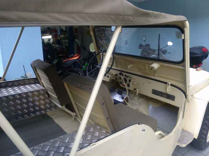 Willys CJ 3 A Baujahr BJ -