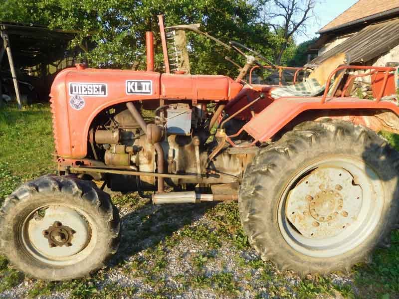 Steyr 18 mit Hydraulik u. Mähwerk Baujahr BJ -