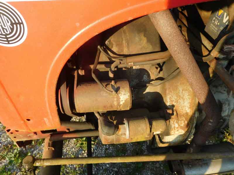 Steyr 18 mit Hydraulik u. Mähwerk Baujahr BJ -