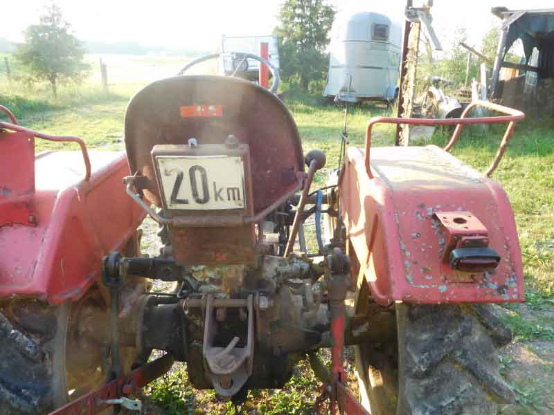 Steyr 18 mit Hydraulik u. Mähwerk Baujahr BJ -