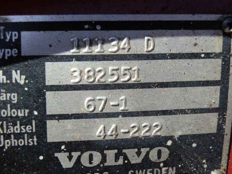 Volvo PV544 Baujahr BJ -