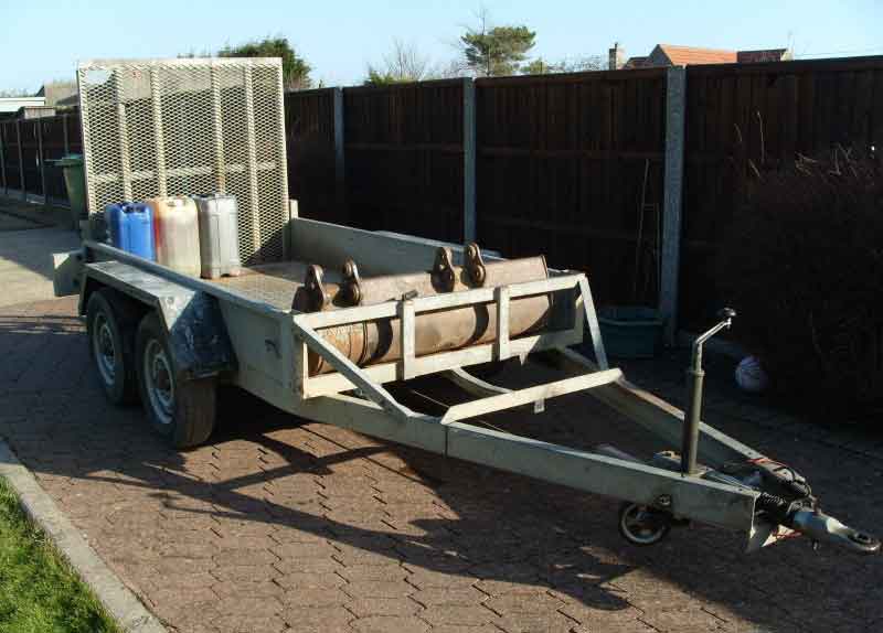 JCB Minibagger 8015 + Anhänger Baujahr BJ -