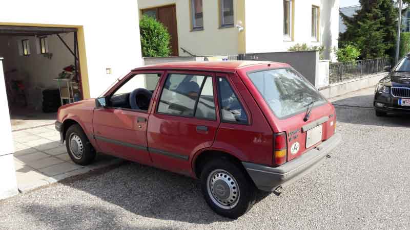 Opel Corsa A Baujahr BJ -