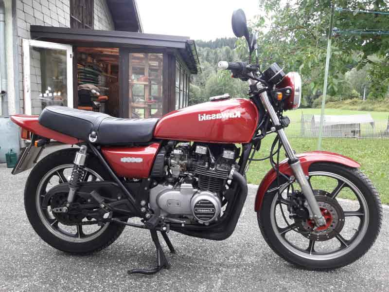 Oldtimer Kawasaki Z 650 F Baujahr BJ -