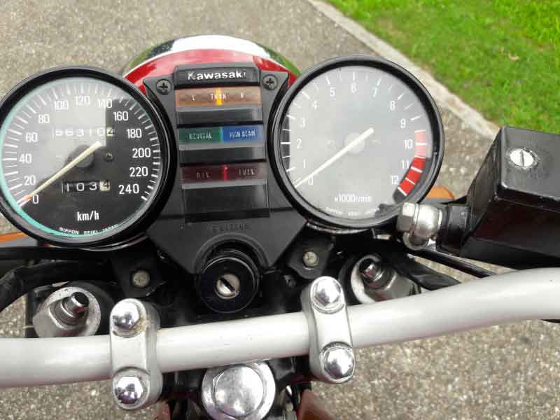 Oldtimer Kawasaki Z 650 F Baujahr BJ -