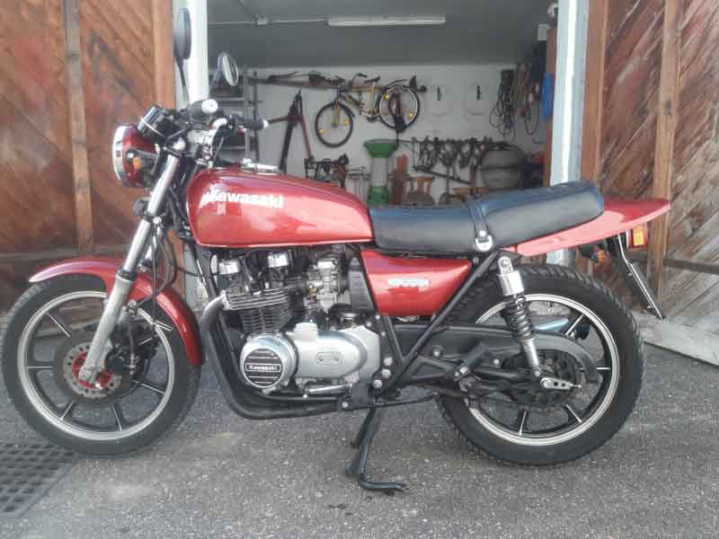 Oldtimer Kawasaki Z 650 F Baujahr BJ -