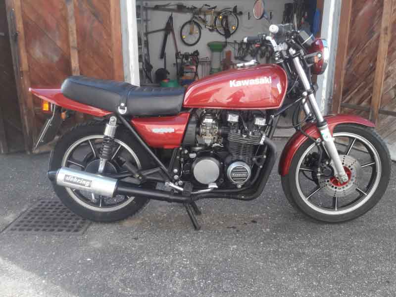 Oldtimer Kawasaki Z 650 F Baujahr BJ -