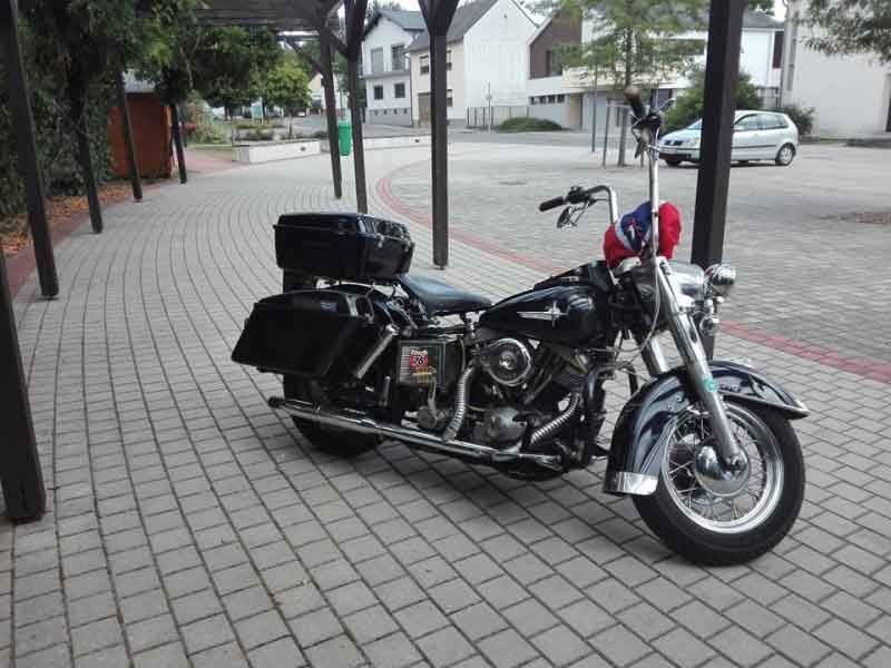 Verkaufe gepflegte Harley Davidson Shovelhead FLH 1200 Baujahr BJ -