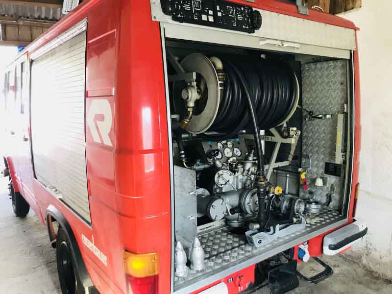 Mercedes L 608 D Tanklöschfahrzeug Feuerwehr Baujahr BJ -