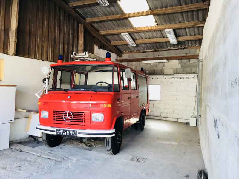 Mercedes L 608 D Tanklöschfahrzeug Feuerwehr Baujahr BJ -