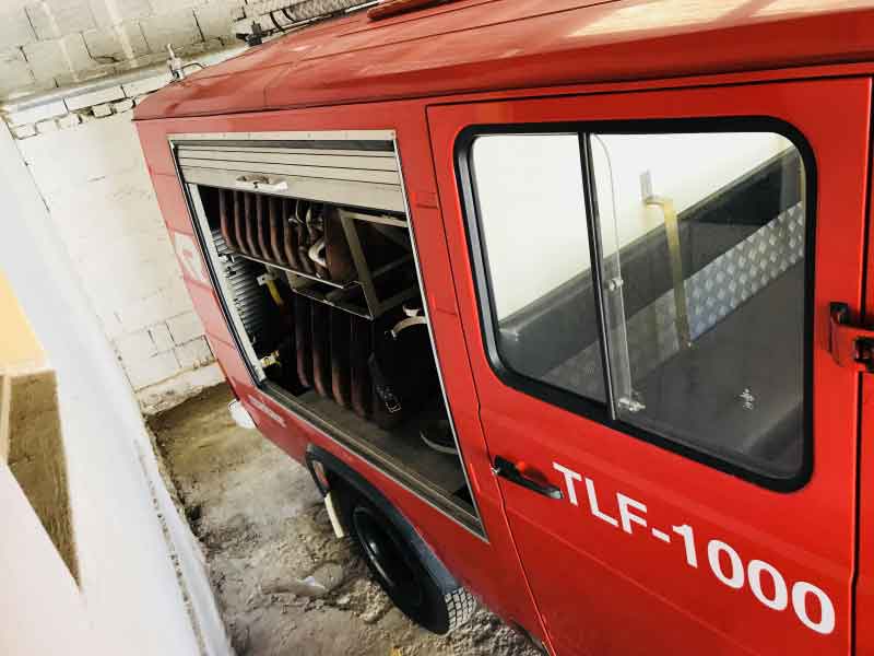 Mercedes L 608 D Tanklöschfahrzeug Feuerwehr Baujahr BJ -