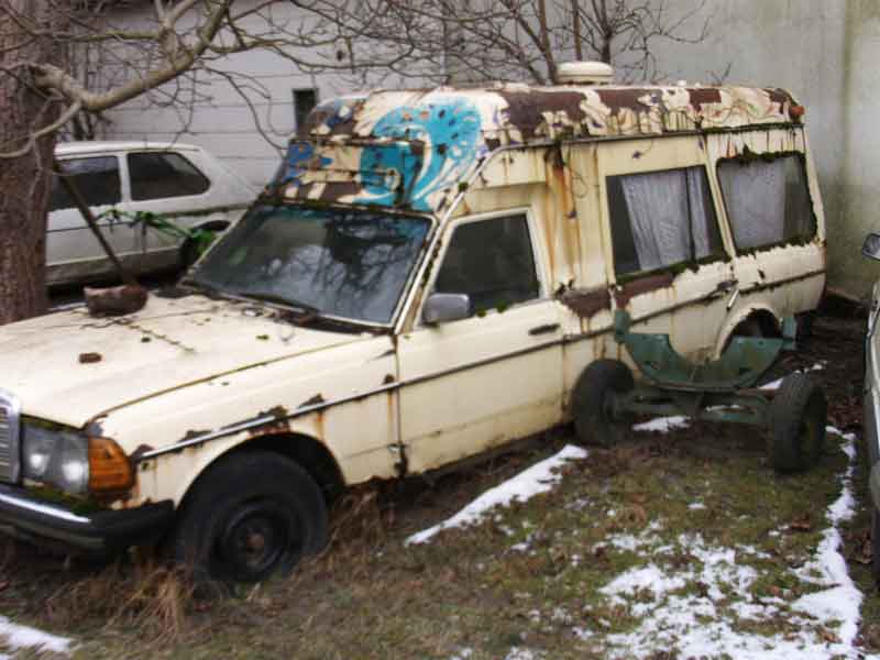 Merzedes 123 300D ex Krankenwagen Baujahr BJ -