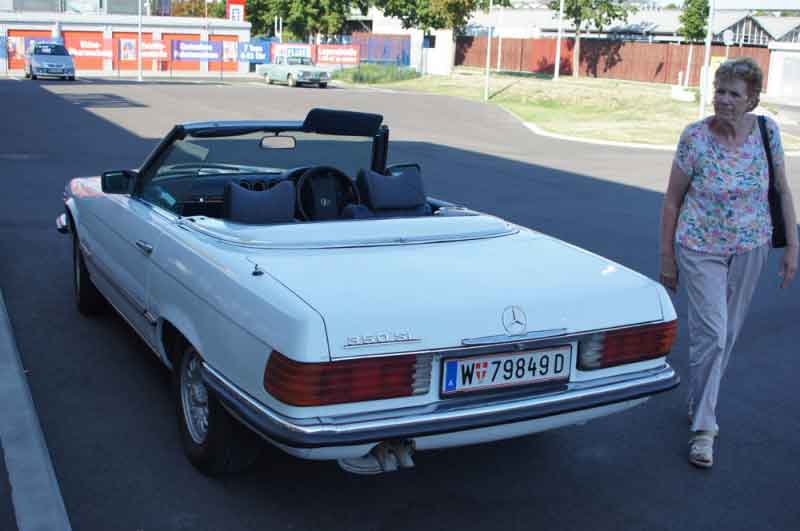 MB 107 350 sl Bj. 1978 RECHTSLENKER Automatic Baujahr BJ -