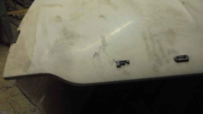 Ford Escort Knochen 2 x Motorhaube Baujahr BJ -