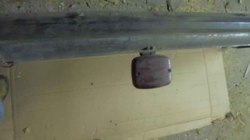 Mercedes W 114-8 Coupe Stoflstange hinten Baujahr BJ -