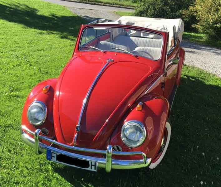 VW Käfer Kabriolett Karmann Baujahr BJ -
