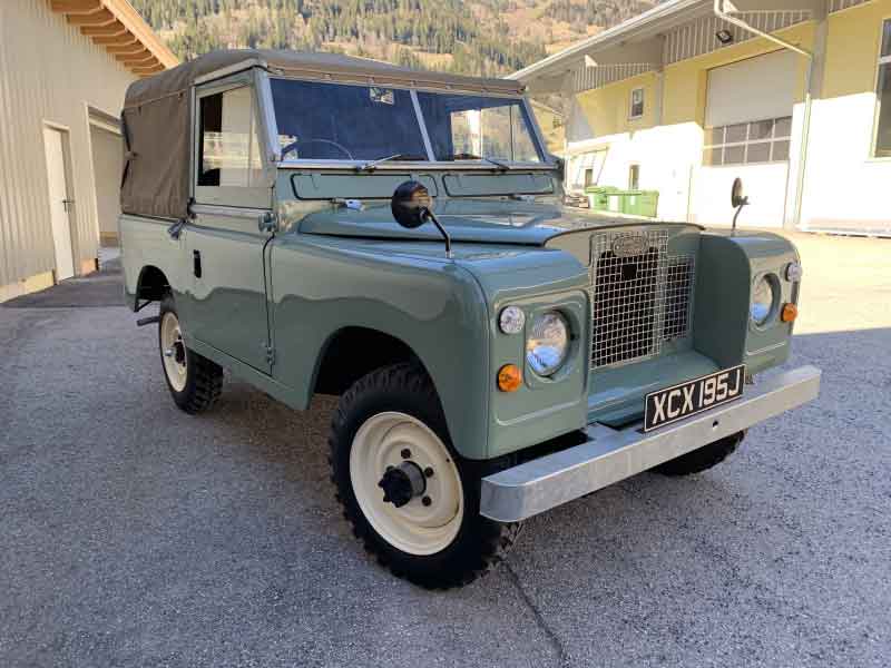 Land Rover 88 Serie IIA Soft Top Baujahr BJ -