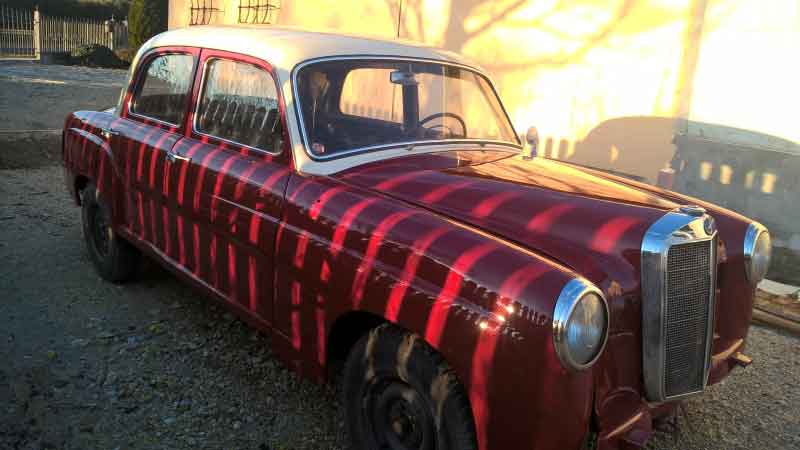 Mercedes Ponton 180 D Baujahr BJ -